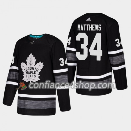 Adidas Maillot de Hockey Toronto Maple Leafs Auston Matthews 34 2019 All-Star Noir Authentic - Homme
